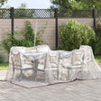 Vidaxl zeildoek doorzichtig 5 × 3,5 m pe
