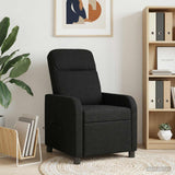 Vidaxl massage recliner zwart stof