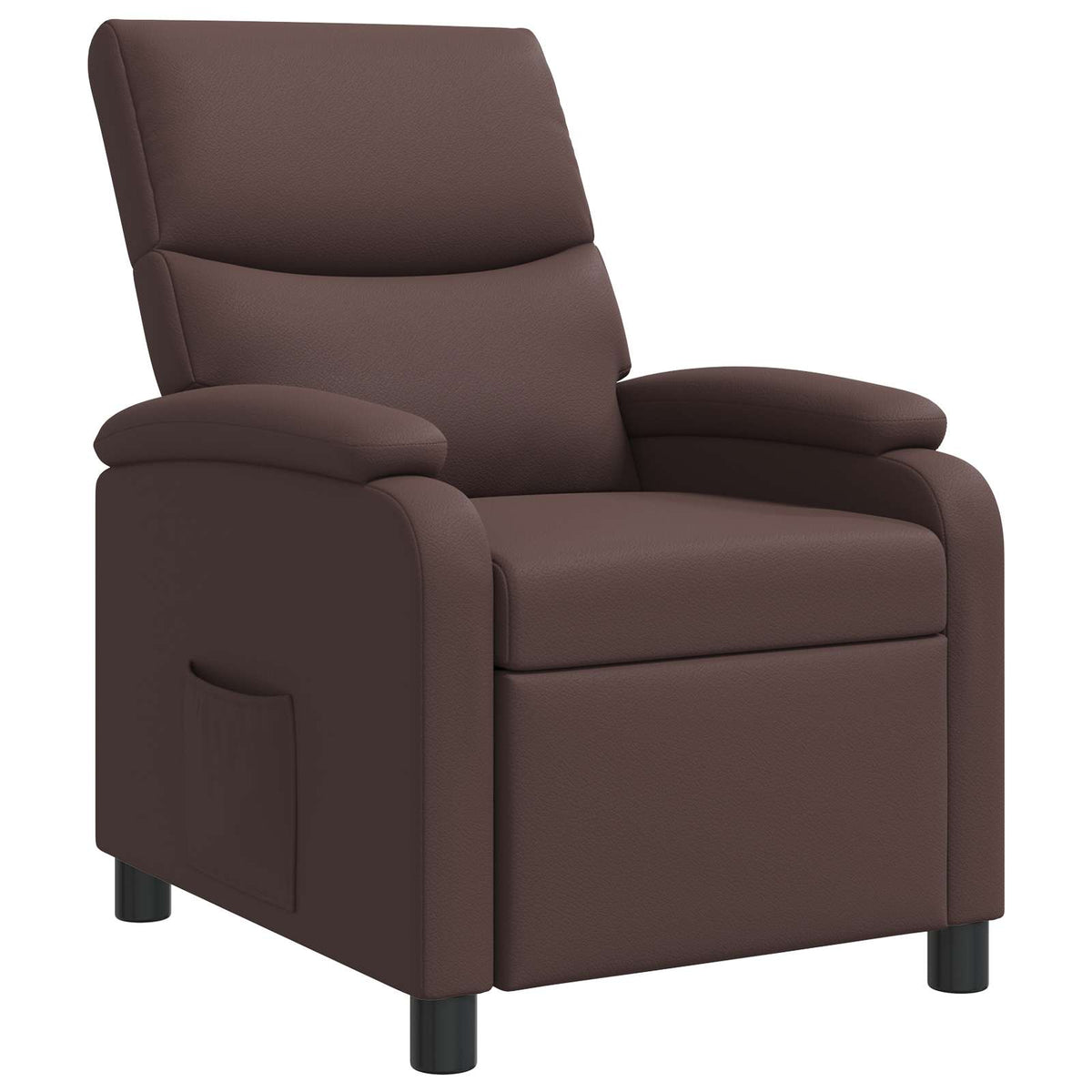 Vidaxl relaxfauteuil bruin kunstleer