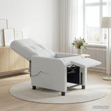 Vidaxl massage recliner wit stof