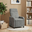 Vidaxl relaxfauteuil donkergrijs fluweel