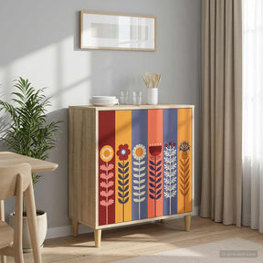 Vidaxl dressoir essen sonoma 69 x 33 x 75 cm bewerkt hout