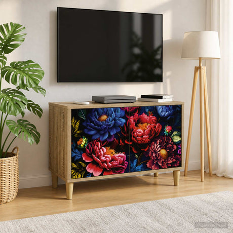 Vidaxl tv-meubel kiel 69 x 33 x 50 cm sonoma bewerkt hout