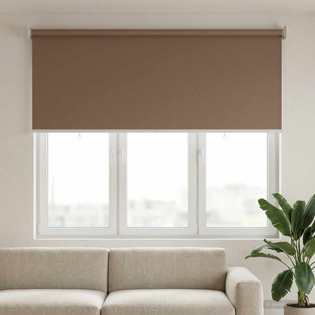 Vidaxl buitenrolgordijn uv-bescherming taupe 100 x 230 cm (b x h)
