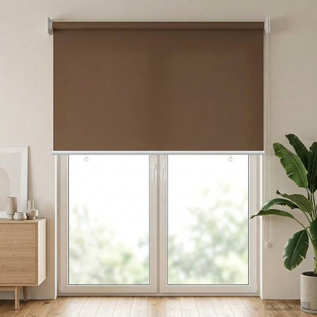 Vidaxl buitenrolgordijn uv-bescherming taupe 100 x 230 cm (b x h)