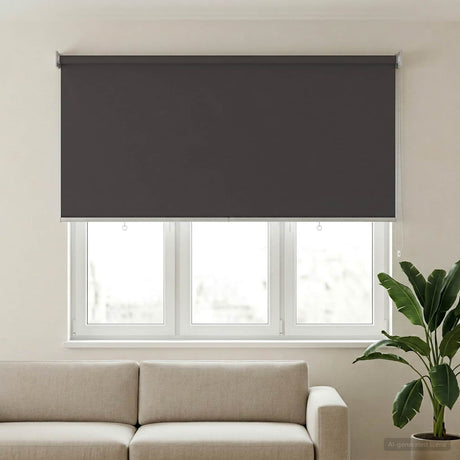 Vidaxl buitenrolgordijn uv-bescherming antraciet 100 x 230 cm (b x h)