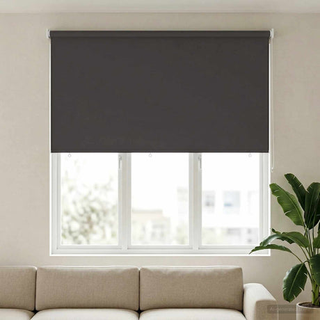 Vidaxl buitenrolgordijn uv-bescherming antraciet 100 x 230 cm (b x h)