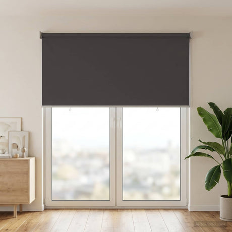 Vidaxl buitenrolgordijn uv-bescherming antraciet 100 x 230 cm (b x h)