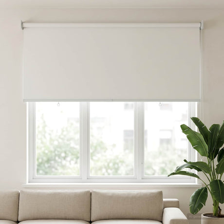 Vidaxl buitenrolgordijn uv-bescherming wit 100 x 230 cm (b x h)