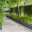 Vidaxl gazonrand 10 st 103 x 30 cm staal antraciet