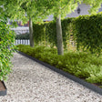 Vidaxl gazonrand 30 st 103 x 15 cm staal antracietkleurig