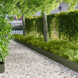 Vidaxl gazonrand 20 st 103 x 25 cm staal olijfgroen