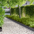 Vidaxl gazonrand 50 st 100 x 12 cm staal zwart