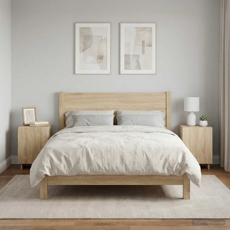 Vidaxl nachtkastje 2 st sonoma eiken 33,5 x 34,5 x 50 cm bewerkt hout