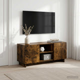 Vidaxl tv-standaard 90 x 34,5 x 40 cm gerookt eiken bewerkt hout