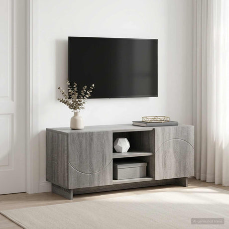 Vidaxl tv-standaard 90 x 34,5 x 40 cm grijs sonoma bewerkt hout