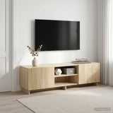 Vidaxl tv-standaard 140 x 34,5 x 40 cm sonoma eiken bewerkt hout