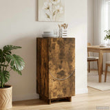 Vidaxl dressoir gerookt eiken 33,5 x 34,5 x 75 cm bewerkt hout