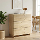 Vidaxl dressoir sonoma eiken 70 x 38 x 75 cm bewerkt hout