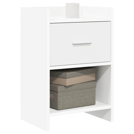 Vidaxl nachtkastjes 2 st wit 40 x 30 x 60 cm bewerkt hout
