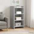 Vidaxl dressoir grijs sonoma 40 x 36 x 80 cm bewerkt hout