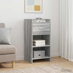 Vidaxl dressoir grijs sonoma 40 x 36 x 80 cm bewerkt hout