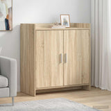 Vidaxl dressoir sonoma eiken 72 x 36 x 80 cm bewerkt hout