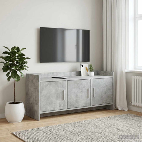 Vidaxl tv-kast 102 x 33 x 47 cm betongrijs bewerkt hout
