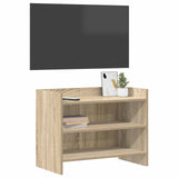 Vidaxl tv-kast 60 x 33 x 47 cm sonoma eiken bewerkt hout