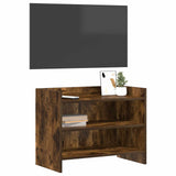 Vidaxl tv-kast 60 x 33 x 47 cm gerookt eiken bewerkt hout