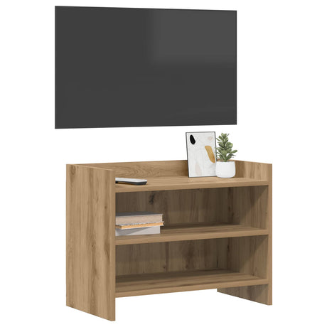 Vidaxl tv-kast 60 x 33 x 47 cm artisanaal eiken bewerkt hout