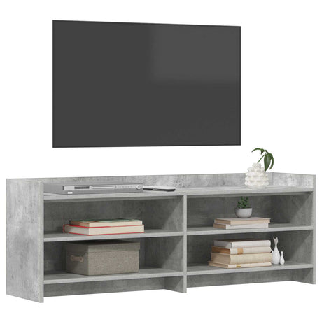Vidaxl tv-kast 135 x 33 x 47 cm betongrijs bewerkt hout