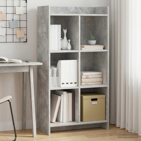 Vidaxl boekenkast concerte grijs 59 x 30 x 111 cm bewerkt hout