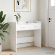 Vidaxl wandtafel wit 90 x 35 x 80 cm bewerkt hout