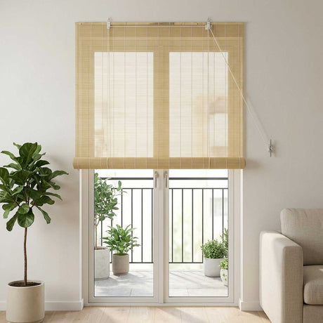 Vidaxl rolgordijn naturel 110 x 220 cm bamboe