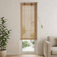 Vidaxl rolgordijn bruin 70 x 220 cm bamboe