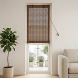 Vidaxl rolgordijn bruin 70 x 220 cm bamboe