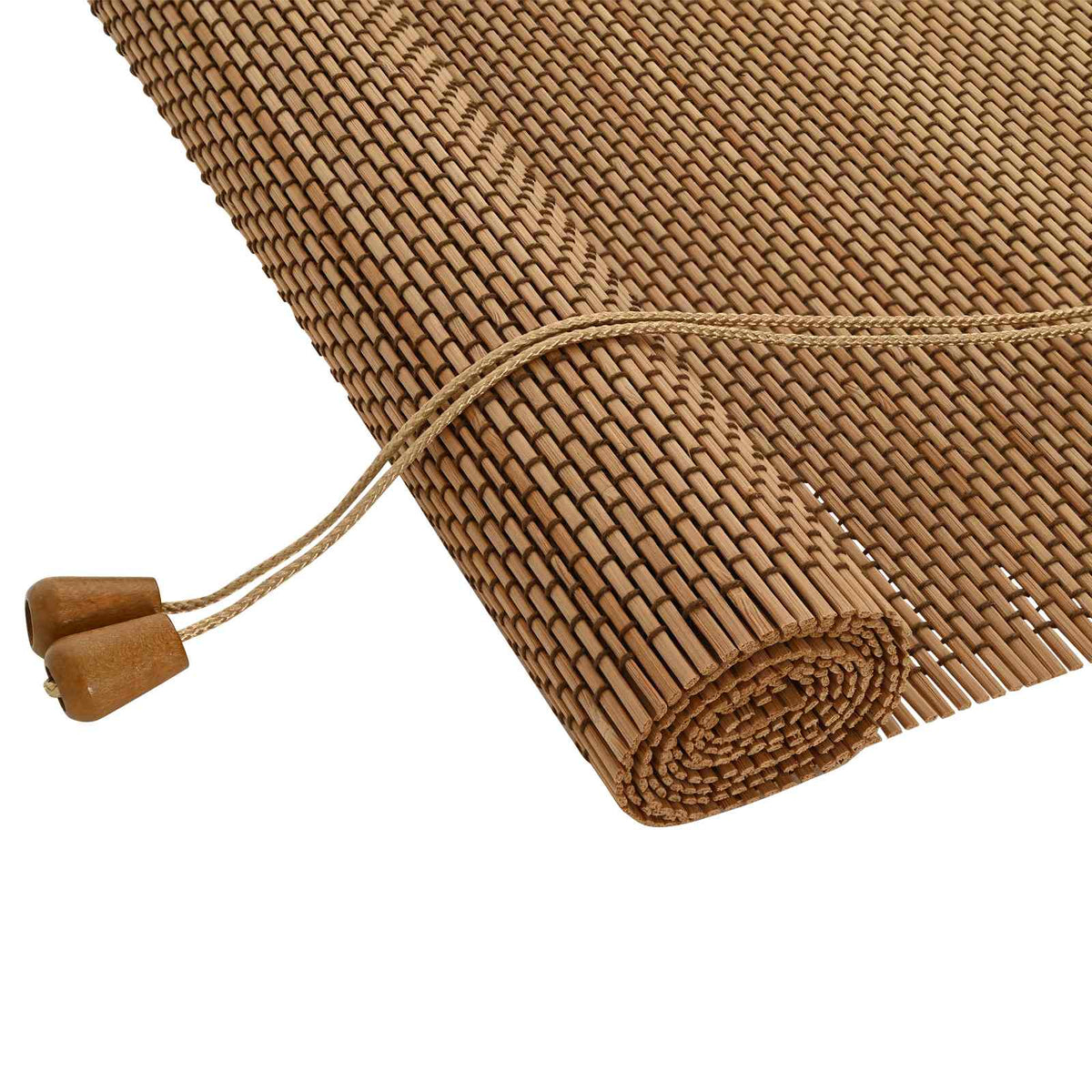 Vidaxl rolgordijn bruin 50 x 160 cm bamboe