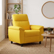Vidaxl bank lichtgeel 95 x 90 x 95 cm stof