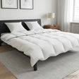 Vidaxl zomer dekbed wit 200 x 200 cm bamboevezel