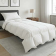 Vidaxl zomer dekbed wit 140 x 220 cm bamboevezel
