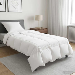 Vidaxl dekbed wit 135 x 200 cm bamboevezel