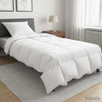 Vidaxl vol jaar dekbed wit 135 x 220 cm bamboevezel
