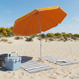 Vidaxl tuinparasol 160 cm 170t polyester oranje
