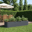 Vidaxl verhoogd tuinbed antracietkleurig 200 x 40 x 40 cm