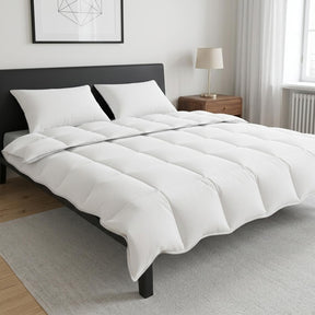 Vidaxl dekbedset 3 st wit bamboevezel