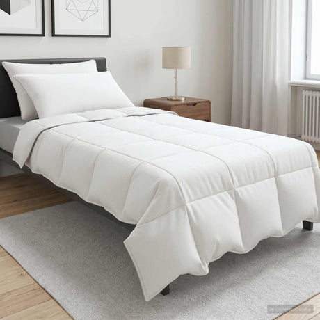 Vidaxl dekbed en hoofdkussen set 3 st 155 x 220 cm winter 1200 g stuk