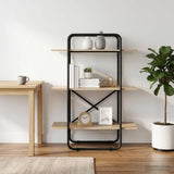 Vidaxl boekenrek 3-laags 60 x 35 x 105 cm pb sonoma eiken