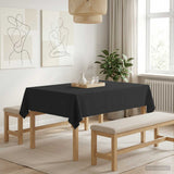 Vidaxl tafelkleed rechthoekig donkergrijs 110 x 140 cm polyester