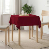 Vidaxl tafelkleed vierkant wijnrood 90 x 90 cm
